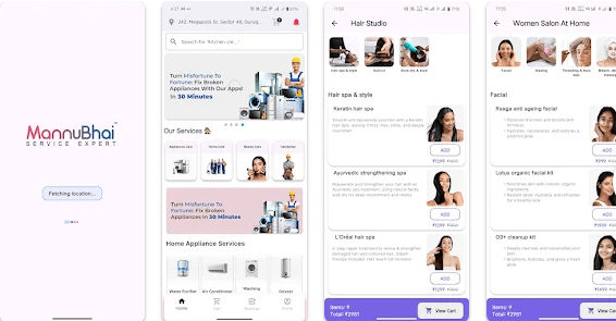 MannuBhai App – Customer Mobile Application